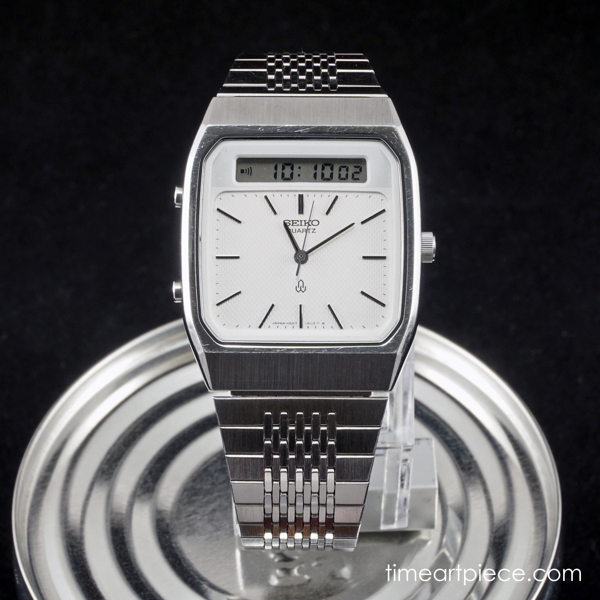 Seiko H557-5100 White - Time Art Piece